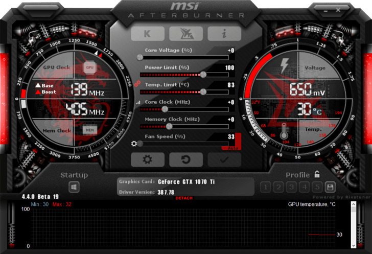 Afterburner 1070tiarmor