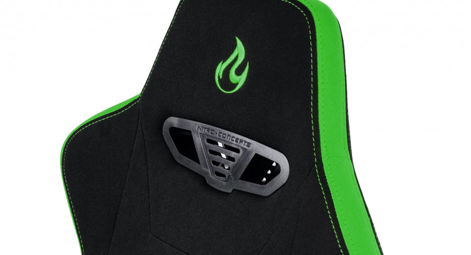 Nitro Concepts S300 Atomic Green Logo