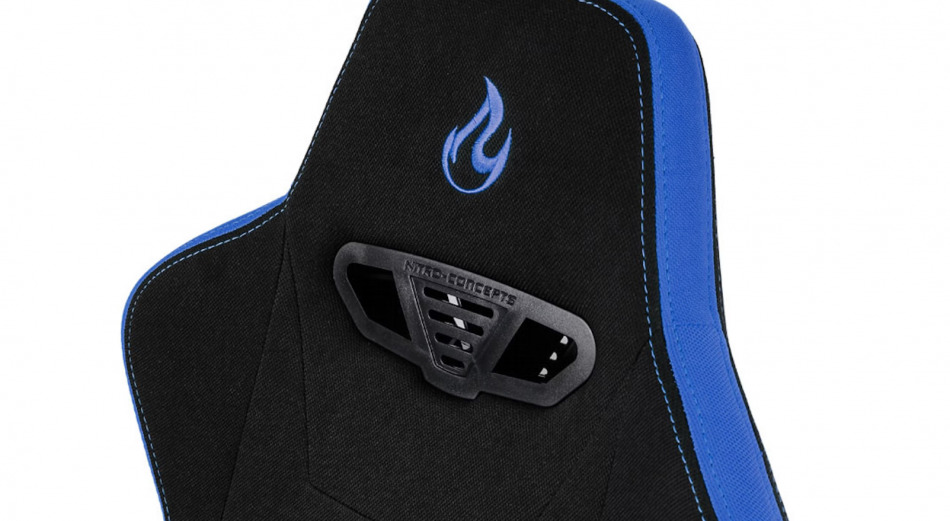 Nitro Concepts S300 Galactic Blue Logo