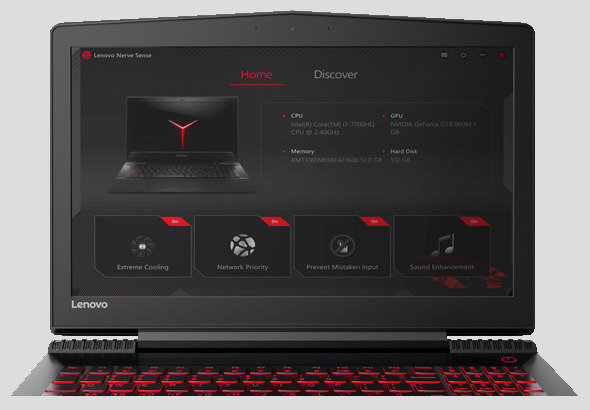 Lenovo Laptop Legion Y520 15 Feature 3