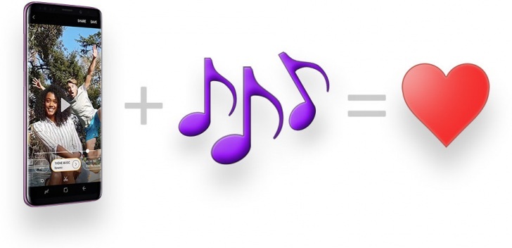Galaxy S9 Slow Gif Visual L Purple