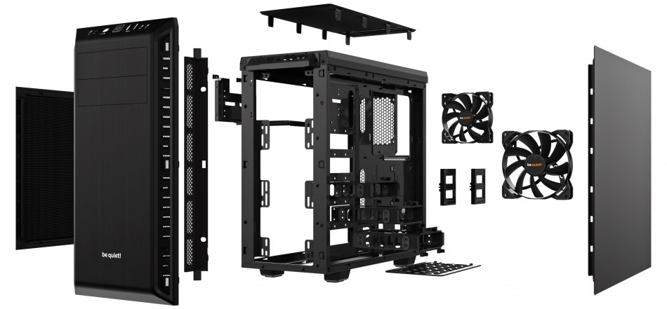 Be Quiet Pure Base 600 Czarna