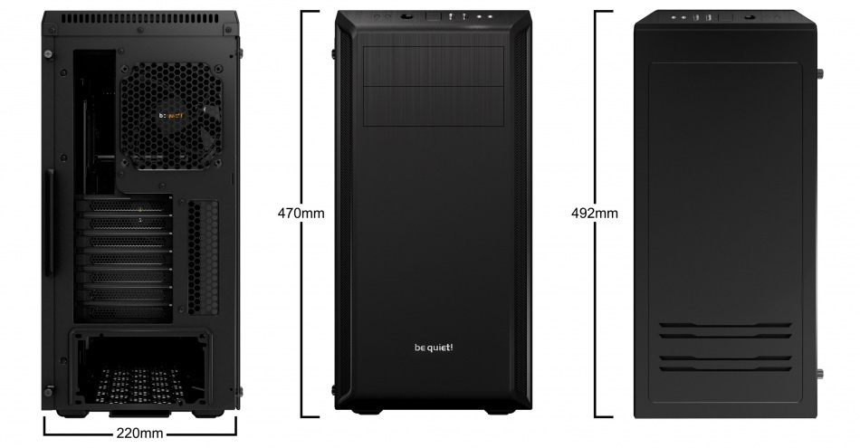 Be Quiet Pure Base 600 Czarna Tg Wymiary