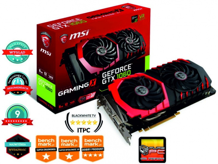 Msi Gtx 1060 Gaming X 6g