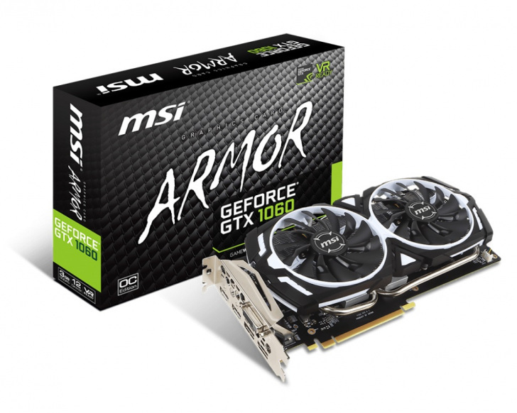 Msi Gtx 1060 Armor 6g Ocv1 0
