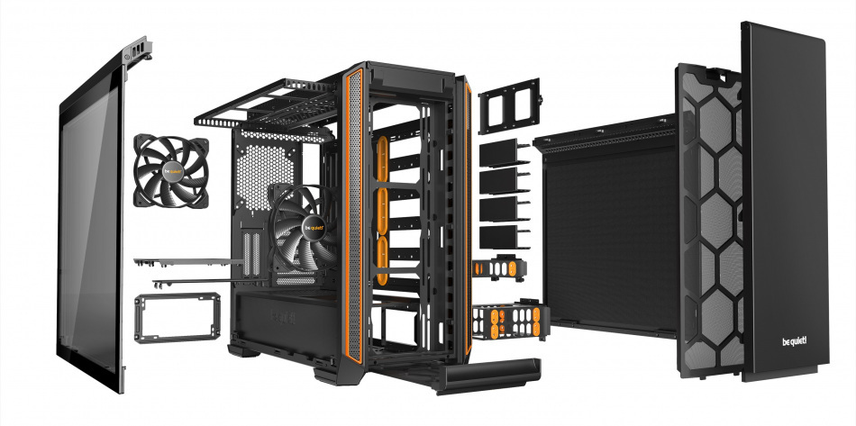 Bequiet Silent Base 601 Tg Pomaranczowy