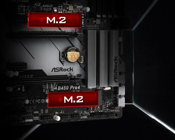 Dualm2 Ssd B450 Pro4