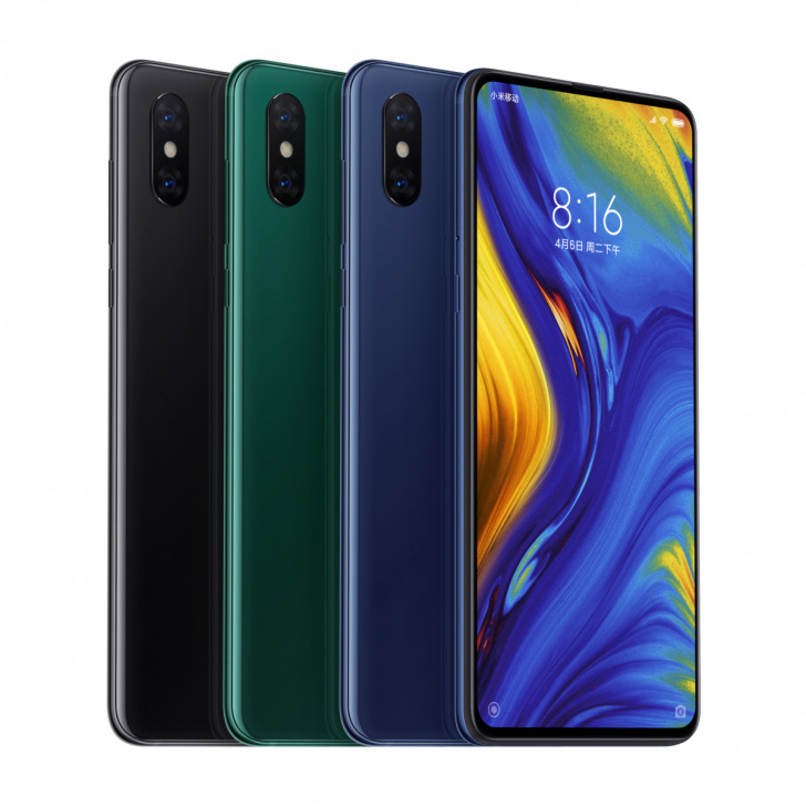 Xiaomi Mi Mix 3 Kolory