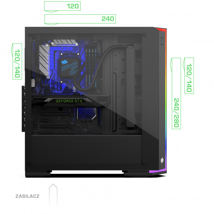 Spc Gladius Gd6 Tg Argb Rads Pl