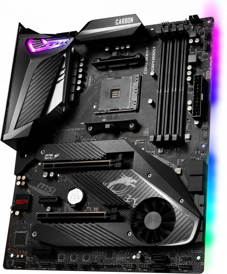 Msi Mpg X570 Gaming Pro Carbon Wifi 3d2 Rgb 1