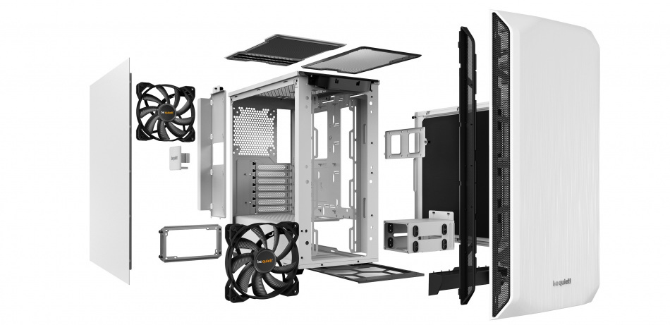 Be Quiet Pure Base 500 Biala