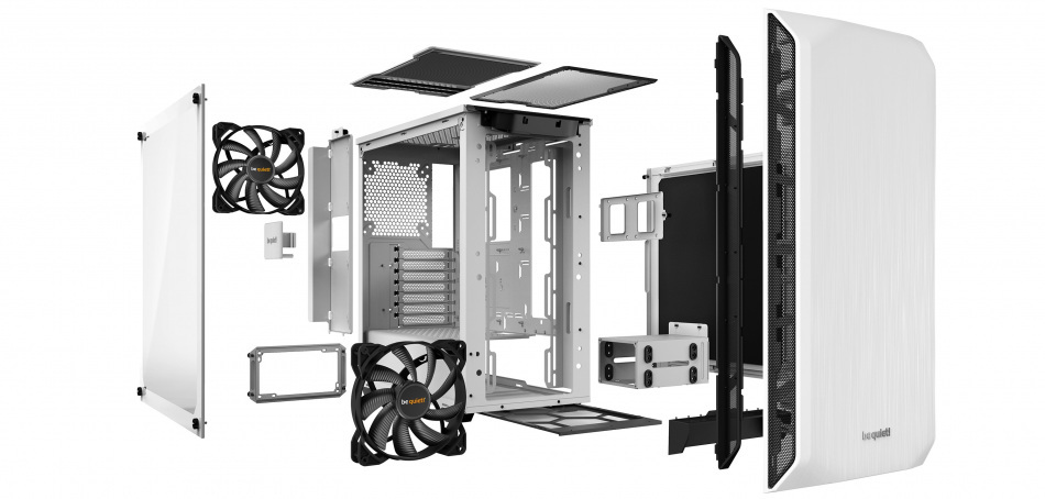 Be Quiet Pure Base 500 Biala Tg