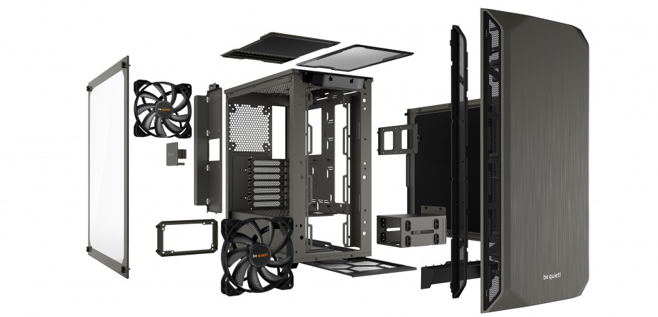 Be Quiet Pure Base 500 Szara Tg