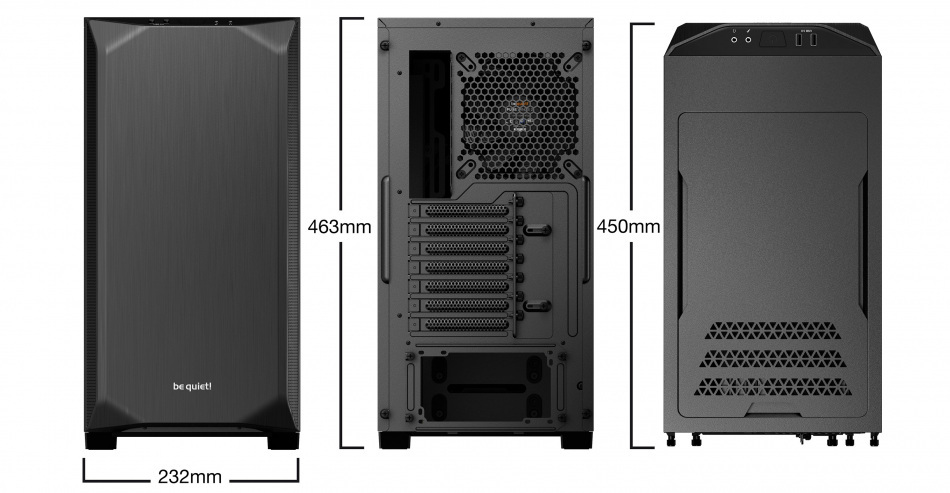 Be Quiet Pure Base 500 Czarna Tg Wymiary