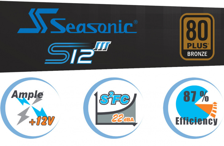 Seasonic S12iii Zasilacze