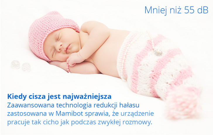 Cichy Odkurzacz Mamibot