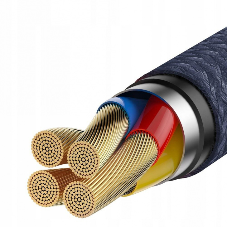 Kabel Przewod Usb Usb C Typ C 100cm Baseus Cafule Catklf Pg1 Super Quick Charge 40w 5a Z Obsluga Szybkiego Ladowania 9