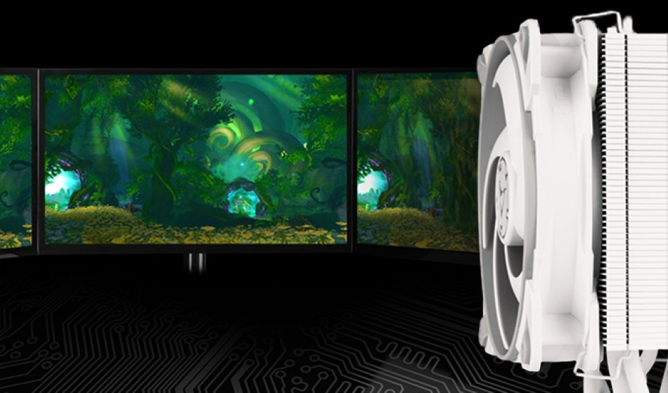 Arctic Freezer 34 Esports Duo Bialo Szary