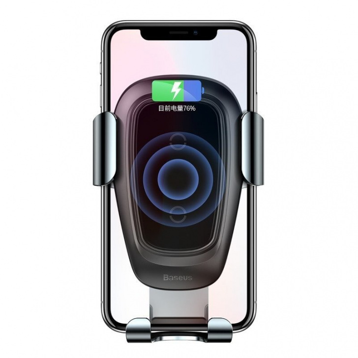 Baseus Samochodowy Uchwyt Grawitacyjny Z Ladowarka Indukcyjna Qi Do Telefonu Osculum Wxyl A01 4