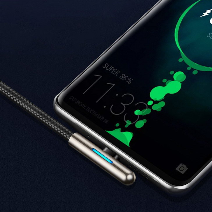 Kabel Przewod Usb Usb C Typ C 100cm Baseus Cafule Catklf P91 Super Quick Charge 40w 5a Z Obsluga Szybkiego Ladowania 7