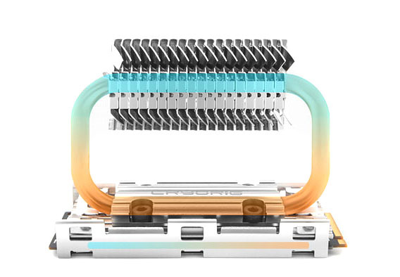 Cryorig Frostbit Dual Heatpipe M 2 Ssd Coolerv2