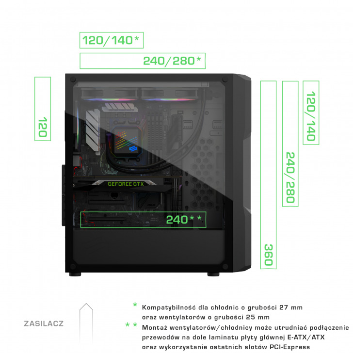 Spc Regnum Rg6v Evo Tg Argb Rads Pl