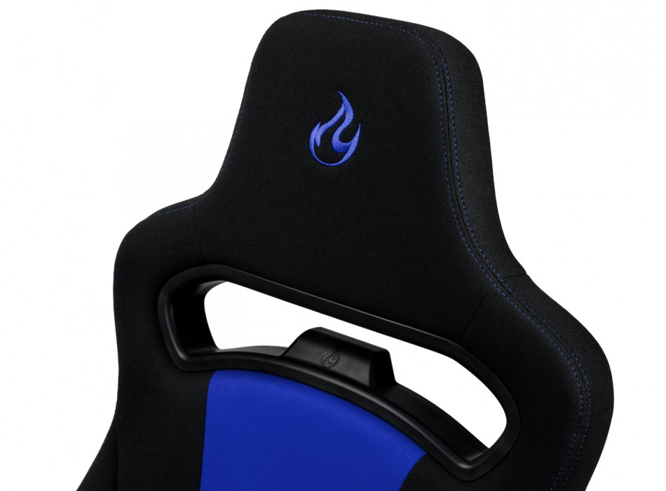 Nitro Concepts E250 Czarno Niebieski Logo