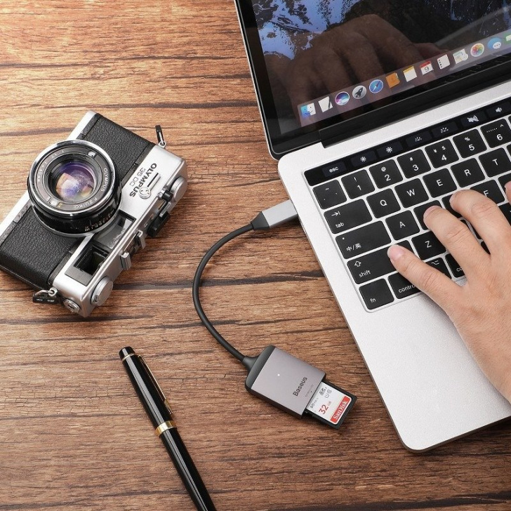 Pol Pl Adapter Usb C Baseus Czytnik Kart Pamieci Sd Microsd 15977 7