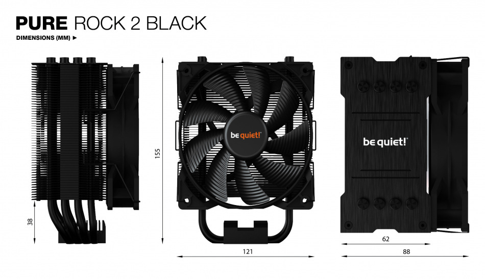 Pure Rock 2 Black Wymiary