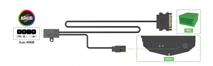 Spc279 Spc Nano Reset Argb Kit Connectivity