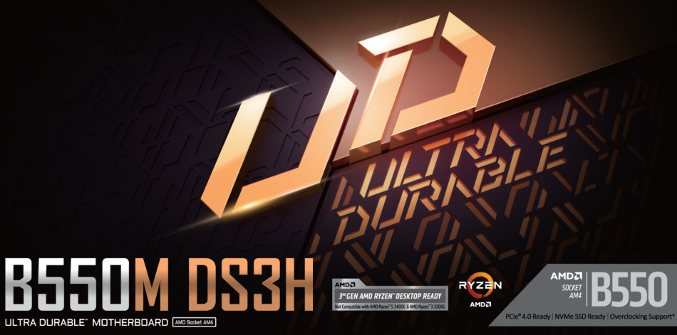 Gigabyte B550m Ds3h Am4