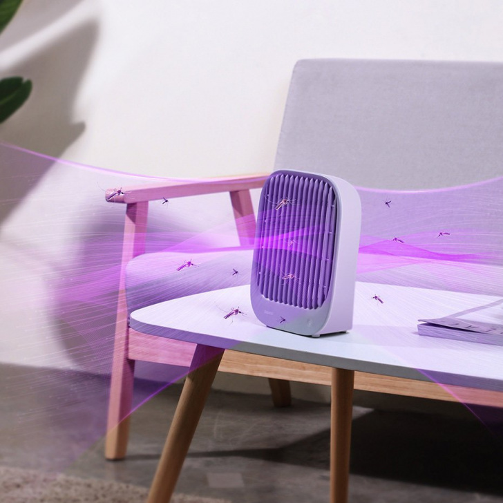 Pol Pl Baseus Mosquito Killing Lamp Domowa Elektryczna Lampa Owadobojcza Uv Na Komary Muchy Owady Bialy Acmwd Bj02 60583