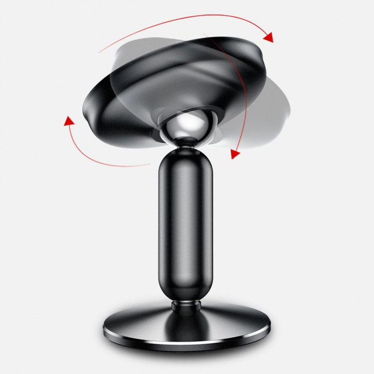 Pol Pl Baseus Bullet An On Board Magnetyczny Uchwyt Samochodowy Na Deske Rozdzielcza Czarny Suyzd 01 40774 5