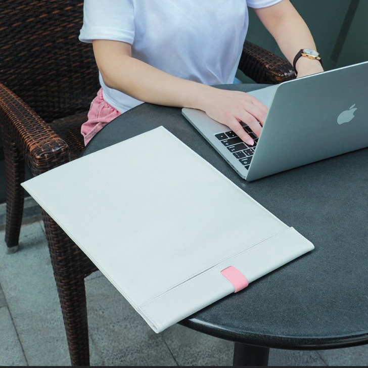 Pol Pl Baseus Lets Go Eleganckie Torba Pokrowiec Etui Na Laptopa Macbook 16 Szary Lbqy Bgy 58745