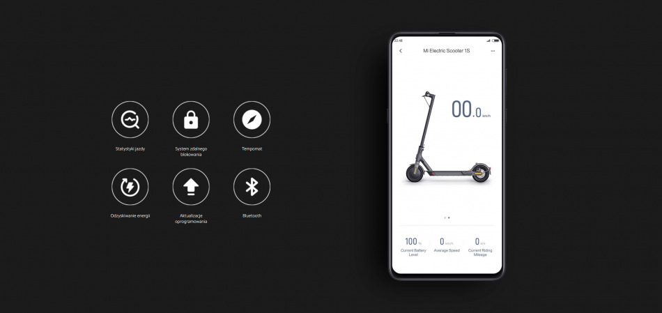 Mi Electric Scooter 1s Mi Home