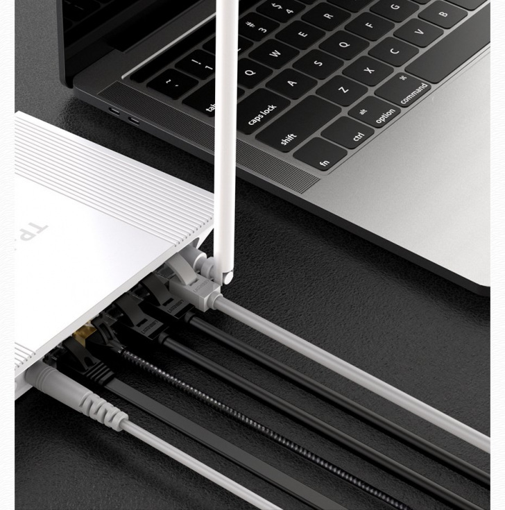 Pol Pl Ugreen Kabel Przewod Internetowy Sieciowy Ethernet Patchcord Rj45 Cat 6 Utp 1000mbps 1m Czarny 20159 57429