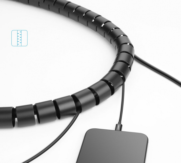 Pol Pl Ugreen Maskownica Organizer Do Kabli 1 5m Czarny 30818 57451 5