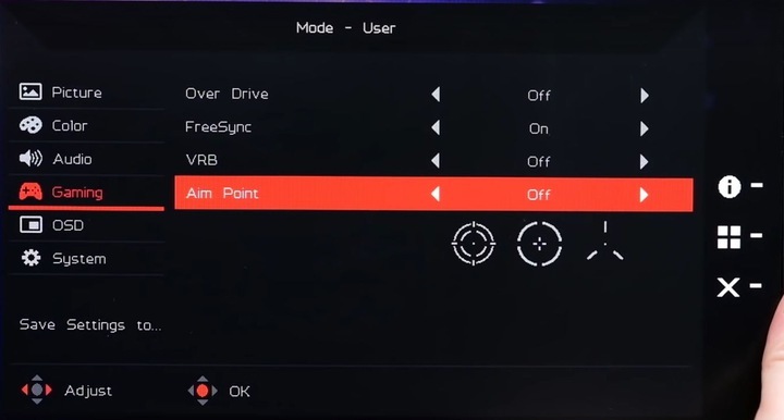 Monitor Acer Nitro Vg220q Ips 1ms Freesync Glosnik Powloka Matrycy Matowa