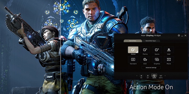 Monitor Acer Nitro Vg1 Wqhd Ips 1ms 165hz Hdmi Hdr Przekatna Ekranu Cale