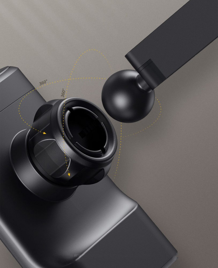 Pol Pl Baseus Samochodowy Uchwyt Do Telefonu Na Zaglowek Z Wbudowana Ladowarka Bezprzewodowa Qi 15 W Czarny Wxhz 01 63470