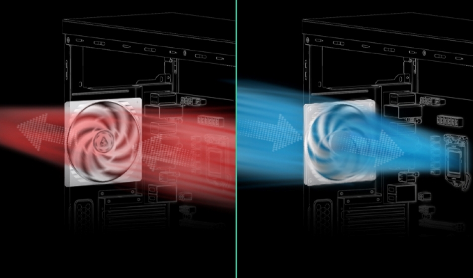 Arctic P14 Pwm Pst Transparent Bialy Wentylacja