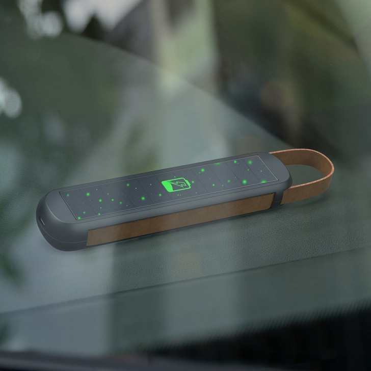 Pol Pl Solarna Lampka Baseus Emergency Car Flashlight Czarna 19544