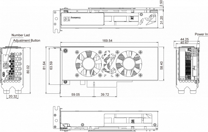 Mustang F100 Dimension1