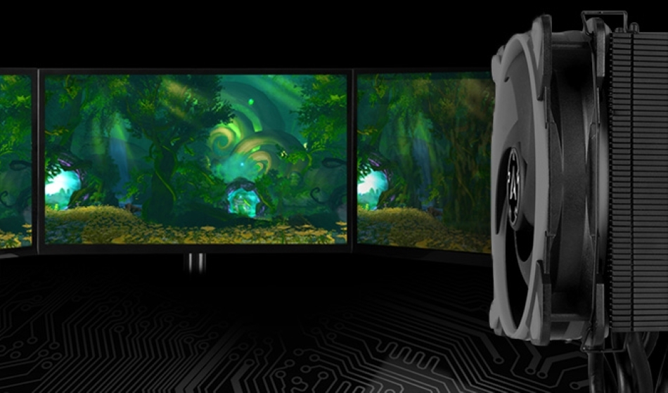 Arctic Freezer 34 Esports Czarno Szary