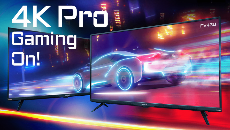 Aorus Fv43u Gaming Monitor