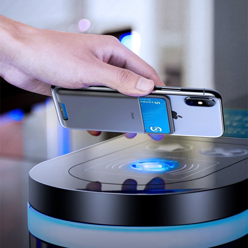 Pol Pl Baseus Samoprzylepne Etui Na Karte Karty Dokumenty Do Telefonu Ciemnoszary Ackd A0g 51717 8