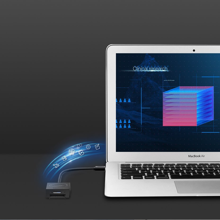 Pol Pl Ugreen Czytnik Kart Sd Micro Sd Na Usb 3 0 Czarny 20250 57362 3