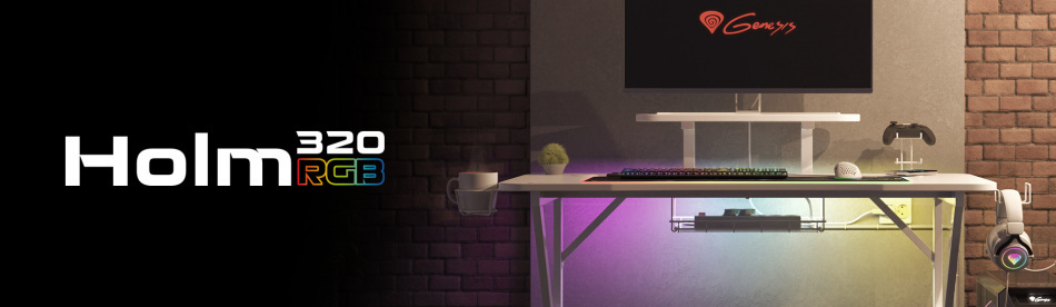 Genesis Holm 320 Rgb Biale