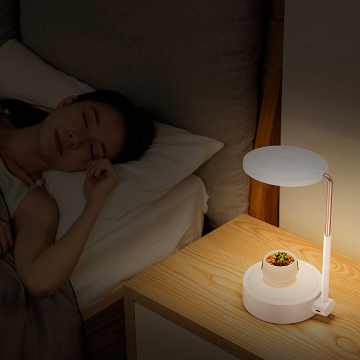 Pol Pl Baseus Smart Beauty Lusterko Lustro Z Lampka Led Do Makijazu I Szufladka Bialy Dgzm 02 76532