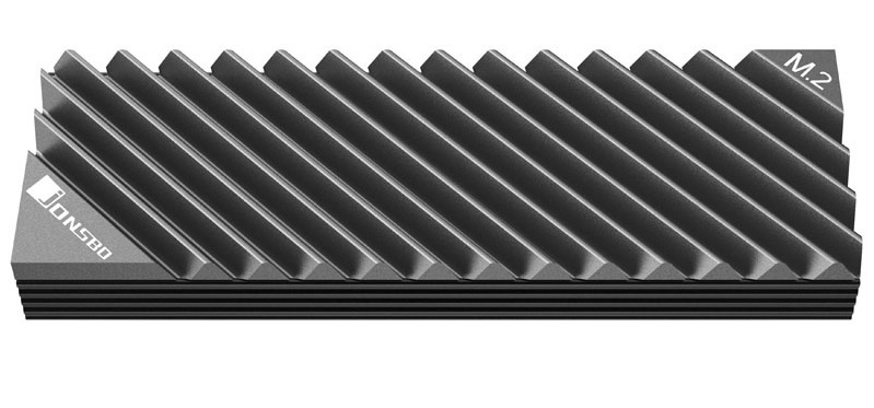 Jonsbo M2 3 M2 Ssd Passive Cooler Gray Zuwe 420 73186 2x